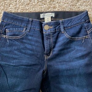 Democracy dark rinse stretch skinny jeans size 10